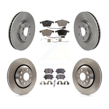 Load image into Gallery viewer, Front Rear Disc Brake Rotors And Ceramic Pads Kit For Volkswagen CC