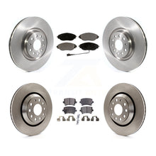 Load image into Gallery viewer, Front Rear Disc Brake Rotors And Ceramic Pads Kit For Volkswagen CC AWD