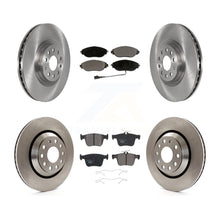 Charger l'image dans la galerie, Front Rear Brake Rotor &amp; Ceramic Pad Kit For Audi Volkswagen Golf R S3 Q3 Arteon