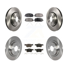 Charger l'image dans la galerie, Front Rear Disc Brake Rotors And Ceramic Pads Kit For Honda Civic