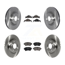 Charger l'image dans la galerie, Front Rear Disc Brake Rotors And Ceramic Pads Kit For Audi A4 Quattro