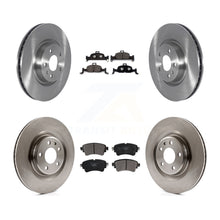Charger l'image dans la galerie, Front Rear Brake Rotors &amp; Ceramic Pad Kit For Audi Q5 A5 Quattro A4 A6 Sportback