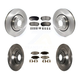 [Front+Rear] 2019-2022 Mazda CX-5 Turbocharged Premium OE Brake Rotors & Ceramic Pads Kit For Max Braking