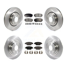 Charger l&#39;image dans la galerie, [Front+Rear] 2016-2022 Mazda CX-9 Premium OE Brake Rotors &amp; Ceramic Pads Kit For Max Braking