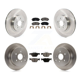 Front Rear Disc Brake Rotors And Ceramic Pads Kit For Subaru Crosstrek