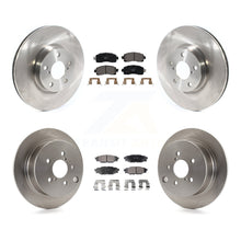 Charger l'image dans la galerie, Front Rear Disc Brake Rotors And Ceramic Pads Kit For Subaru Impreza