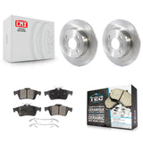 [Rear] 2018-2021 Ford EcoSport FWD Premium OE Brake Rotors & Ceramic Pads Kit For Max Braking