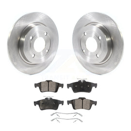 [Rear] 2018-2022 Ford EcoSport AWD Premium OE Brake Rotors & Ceramic Pads Kit For Max Braking