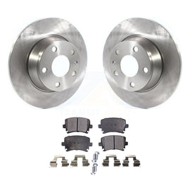 Rear Brake Rotor & Ceramic Pad Kit For Audi TT Quattro With 286mm Diameter