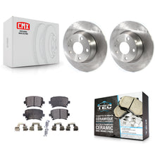 Charger l'image dans la galerie, Rear Brake Rotor &amp; Ceramic Pad Kit For Audi TT Quattro With 286mm Diameter