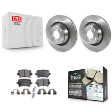 Load image into Gallery viewer, Rear Disc Brake Rotors And Ceramic Pads Kit For Audi TT Quattro RS
