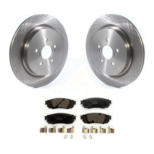 Charger l&#39;image dans la galerie, Rear Disc Brake Rotors And Ceramic Pad Kit For Lexus RX350 RX450h RX350L RX450hL