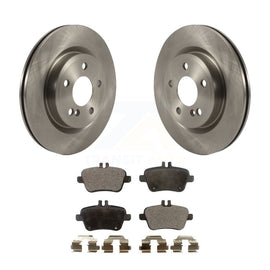 Rear Brake Rotor & Ceramic Pad Kit For Mercedes-Benz GLA250 CLA250 INFINITI QX30