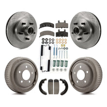 Load image into Gallery viewer, Front Rear Brake Rotor Ceramic Pad &amp; Drum Kit (7Pc) For Chevrolet C1500 Suburban