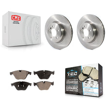 Load image into Gallery viewer, Front Brake Rotor And Ceramic Pad Kit For BMW 535i xDrive 640i Gran Coupe 535d 5