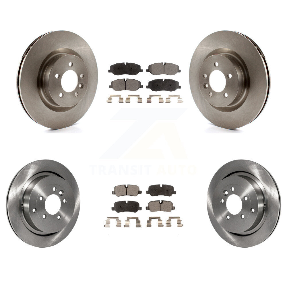 Front Rear Brake Rotor & Ceramic Pad Kit For Land Rover Range Sport Supercharged