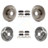 Front Rear Brake Rotor & Ceramic Pad Kit For Land Rover Range Sport Supercharged