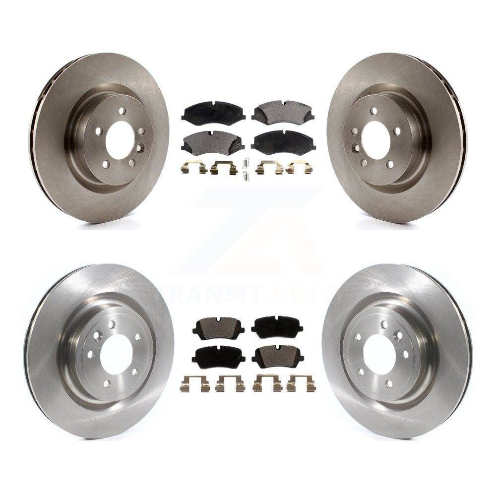 Front Rear Disc Brake Rotor Ceramic Pad Kit For Land Rover Range Sport Discovery