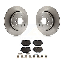 [Rear] 10-13 Land Rover Range Sport Supercharged Premium OE Brake Rotors & Ceramic Pads Kit For Max Braking