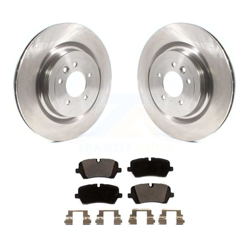 Rear Disc Brake Rotors And Ceramic Pads Kit For Land Rover Range Sport