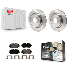 Load image into Gallery viewer, Rear Disc Brake Rotors And Ceramic Pads Kit For Land Rover Range Sport