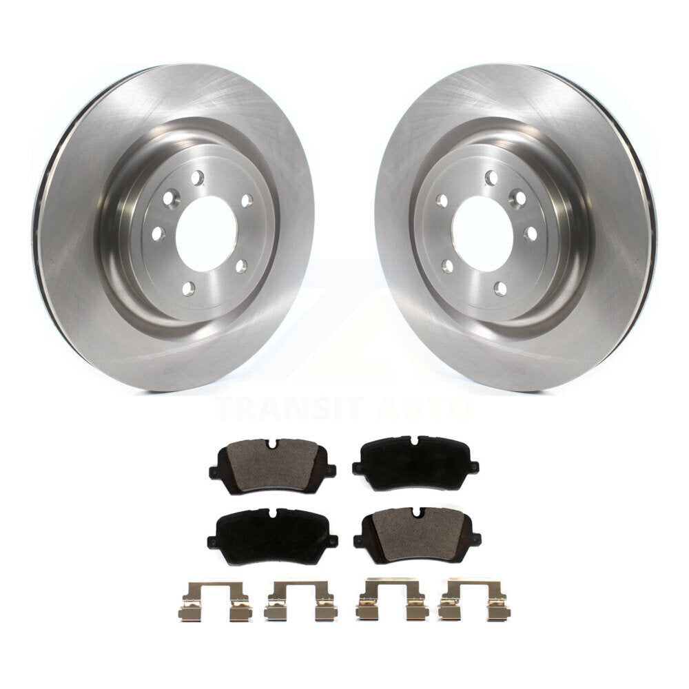 Rear Disc Brake Rotors And Ceramic Pads Kit For Land Rover Range Sport Discovery