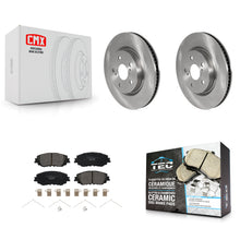 Load image into Gallery viewer, Front Brake Rotor Ceramic Pad Kit For Toyota Camry RAV4 Lexus ES350 Avalon UX200