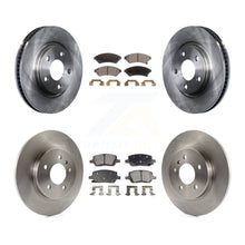 Charger l&#39;image dans la galerie, Front Rear Brake Rotors Ceramic Pad Kit For Chevrolet Uplander Buick Terraza FWD