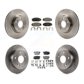 [Front+Rear] 2002-2006 Acura RSX Type-S Premium OE Brake Rotors & Ceramic Pads Kit For Max Braking