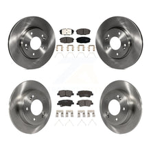 Charger l&#39;image dans la galerie, Front Rear Brake Rotor And Ceramic Pad Kit For Kia Soul Forte Hyundai Elantra GT