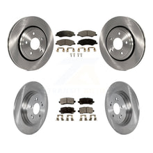 Charger l&#39;image dans la galerie, [Front+Rear] 2018-2023 Honda Odyssey Premium OE Brake Rotors &amp; Ceramic Pads Kit For Max Braking