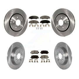 [Front+Rear] 2018-2023 Honda Odyssey Premium OE Brake Rotors & Ceramic Pads Kit For Max Braking