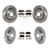 [Front+Rear] 2018-2023 Honda Odyssey Premium OE Brake Rotors & Ceramic Pads Kit For Max Braking