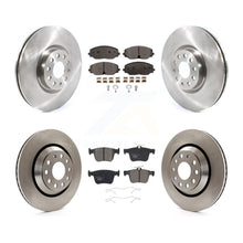 Load image into Gallery viewer, Front Rear Disc Brake Rotor And Ceramic Pad Kit For Volkswagen Atlas Cross Sport