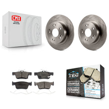 Load image into Gallery viewer, [Rear] 2018-2022 Honda Accord Premium OE Brake Rotors &amp; Ceramic Pads Kit For Max Braking