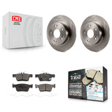 [Rear] 2018-2022 Honda Accord Premium OE Brake Rotors & Ceramic Pads Kit For Max Braking