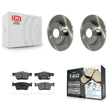 Load image into Gallery viewer, Rear Disc Brake Rotors And Ceramic Pads Kit For Honda Insight Civic