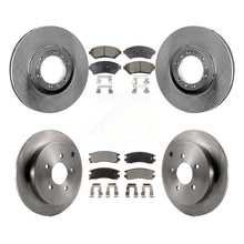 Load image into Gallery viewer, Front Rear Disc Brake Rotors And Ceramic Pads Kit For Pontiac Montana