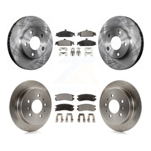 Charger l&#39;image dans la galerie, Front Rear Brake Rotor And Ceramic Pad Kit For Pontiac Grand Am Oldsmobile Alero