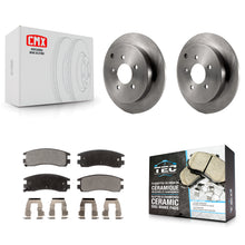Charger l'image dans la galerie, Rear Brake Rotors Ceramic Pad Kit For Buick Rendezvous Chevrolet Venture Pontiac