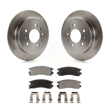 Load image into Gallery viewer, Rear Brake Rotor &amp; Ceramic Pad Kit For Chevrolet Impala Buick Pontiac Century Am