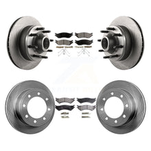 Load image into Gallery viewer, [Front+Rear] 2007 Ford E-150 From 10 17 06 Premium OE Brake Rotors &amp; Ceramic Pads Kit For Max Braking