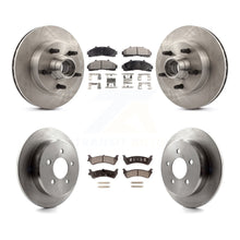 Charger l&#39;image dans la galerie, Front Rear Brake Rotor Ceramic Pad Kit For Ford Ranger With 261mm Diameter