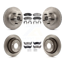 Load image into Gallery viewer, Front Rear Disc Brake Rotors And Ceramic Pads Kit For Mazda B2300