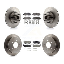 Charger l'image dans la galerie, Front Rear Disc Brake Rotors And Ceramic Pads Kit For Ford F-150