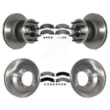 Load image into Gallery viewer, Front Rear Disc Brake Rotors And Ceramic Pads Kit For Ford E-450 Super Duty