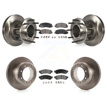 Charger l&#39;image dans la galerie, [Front+Rear] 2012 Ford F-350 Super Duty RWD Premium OE Brake Rotors &amp; Ceramic Pads Kit For Max Braking