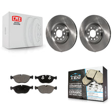 Load image into Gallery viewer, [Front] 2006 Audi TT Quattro 3.2L Premium OE Brake Rotors &amp; Ceramic Pads Kit For Max Braking