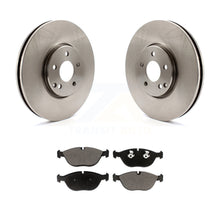 Charger l&#39;image dans la galerie, Front Disc Brake Rotors And Ceramic Pads Kit For Mercedes-Benz E500 AWD