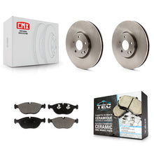 Load image into Gallery viewer, Front Disc Brake Rotors And Ceramic Pads Kit For Mercedes-Benz E500 AWD